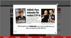 Desktop Screenshot of inblick.se